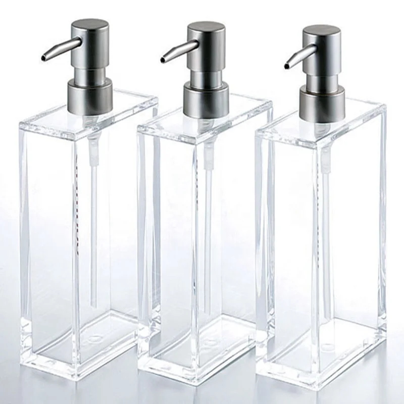 XFL Custom Made Acrylic Soap Bottle Dispenser