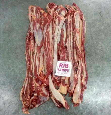 
Buffalo Frozen Rib stripe boneless Buffalo Meat 