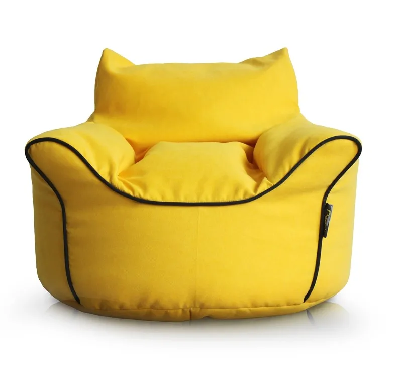 new design soft velvet kids armchair sofa bean bag cover