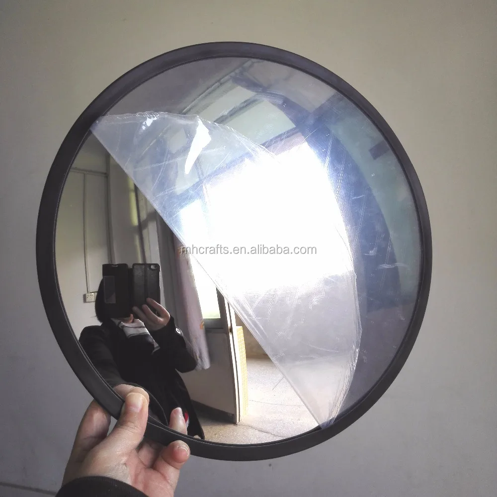gold mirror Promotion price plastic concave and convex mirror