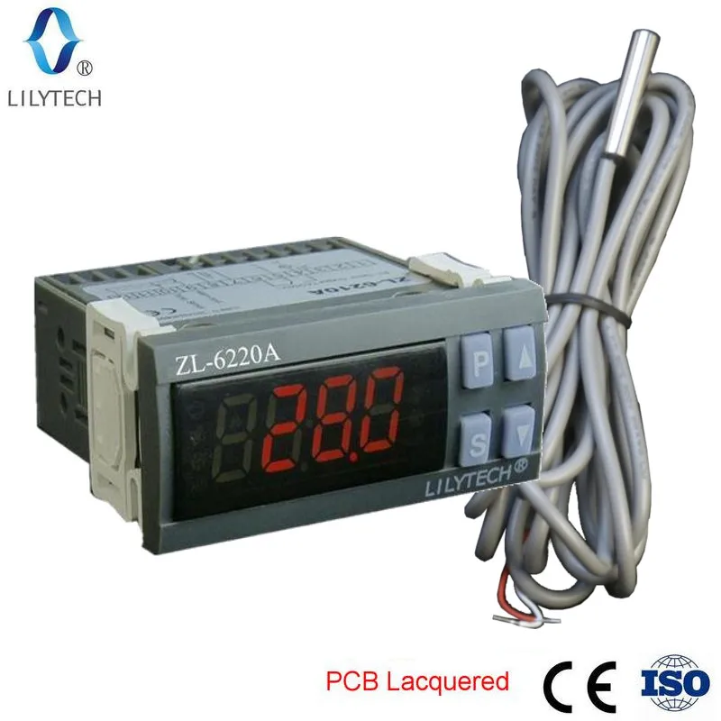 ZL-6220A, Digital, Thermostat,  Temperature Controller,  Cold Storage Temperature Controller, Lilytech