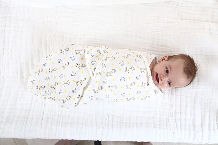 High quality best price 100% cotton breathable baby swaddle wrap