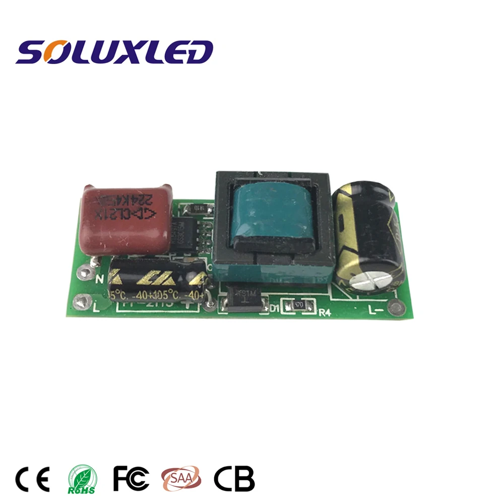 constant current High frequency capacitor 9-24W 220mA LED Driver for Tube and Bulb Light