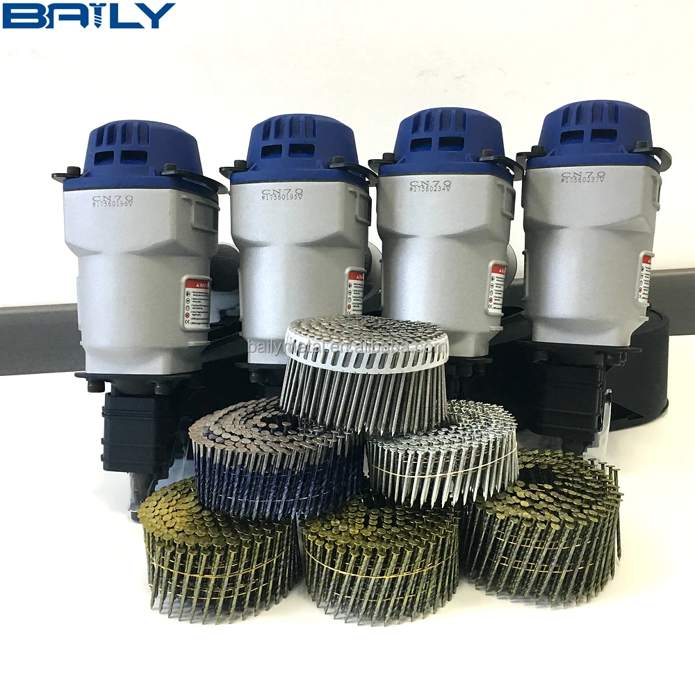 Coated Wire Pallet Coil Nailer Nails CN45 CN50 CN55 CN70 CN80 Coil Nailer Available