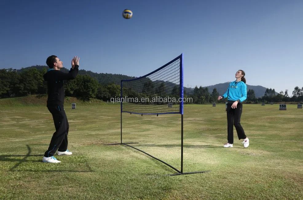 Multi-Functional Portable Net for Beach Volleyball Badminton and Tennis