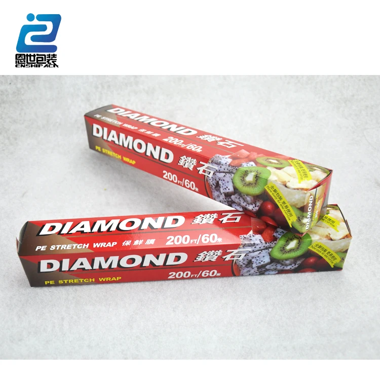 china manufacture wholesale food grade pe plastic wrap cling film