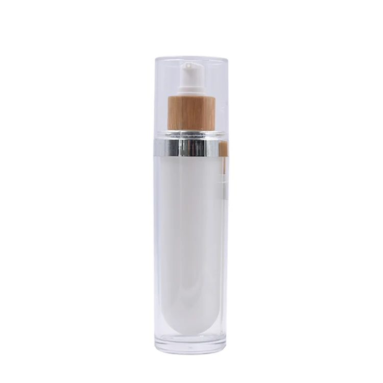 luxury cosmetic bottles and jars 15 ml 30 ml 50 ml 30 g 50 g  bamboo bottles and jars