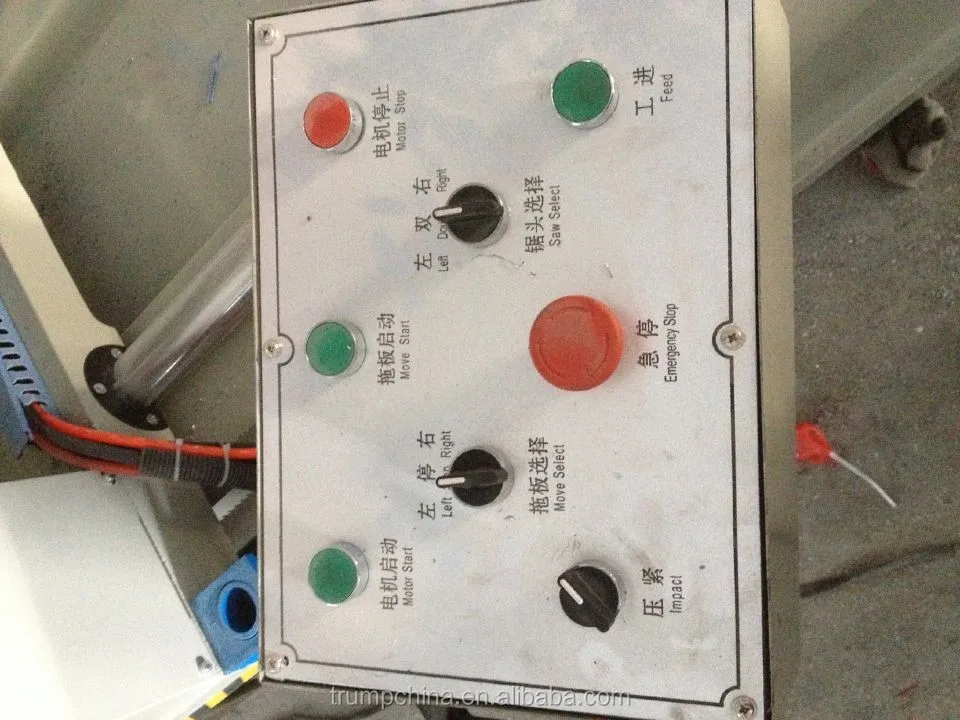
Double head cutting saw for aluminum profiles/metal cutting machinery/cnc double mitre saw 