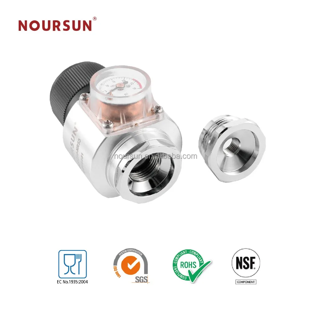 
High quality Mini Air pressure regulator/valve with buckle for Pneumatic Tools 
