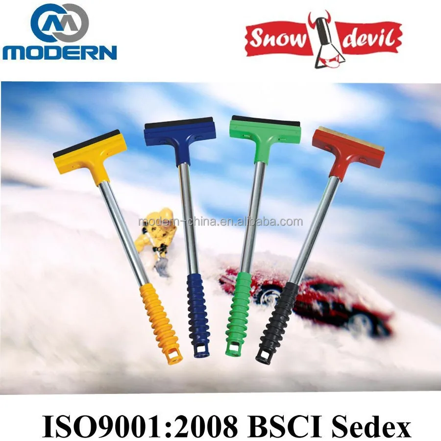 Т форма скребок с резиновой и лезвием для чистки автомобиля