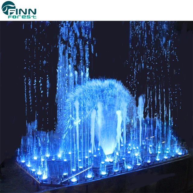 Indonesia government project beautiful musical dancing water fountain show