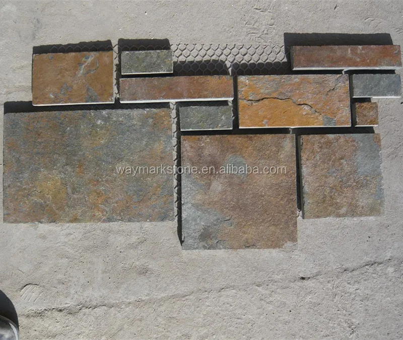 
Multicolor Slate Mosaic Tile Mats MZHB20 