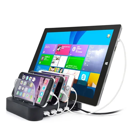 Universal 4 ports USB Charging Station dock stand for all phone,ipad ,iphone