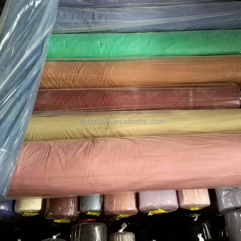 Cheap Wholesale Textile cotton  spandex Fabric stock lot