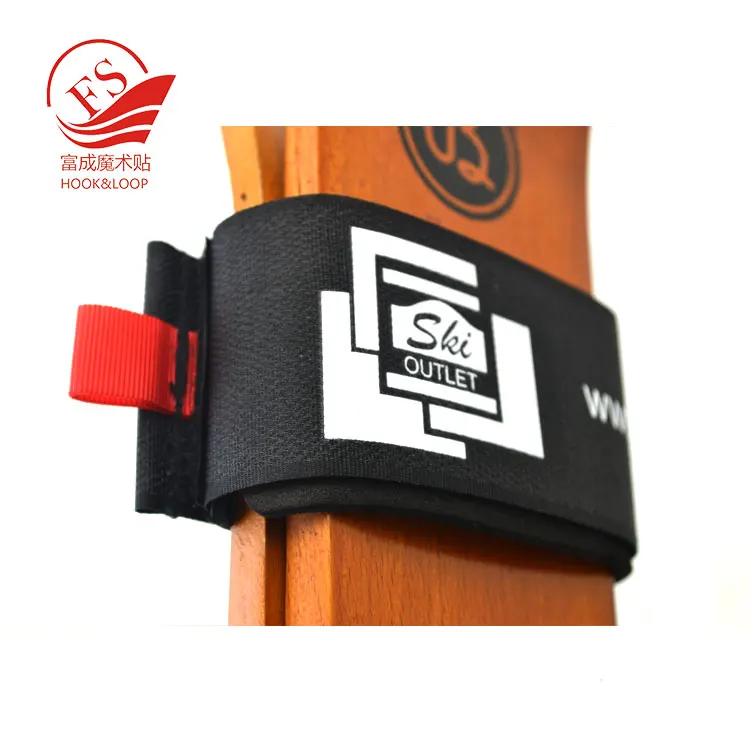 
Alpine Custom logo printed ski straps/Alpine ski band 