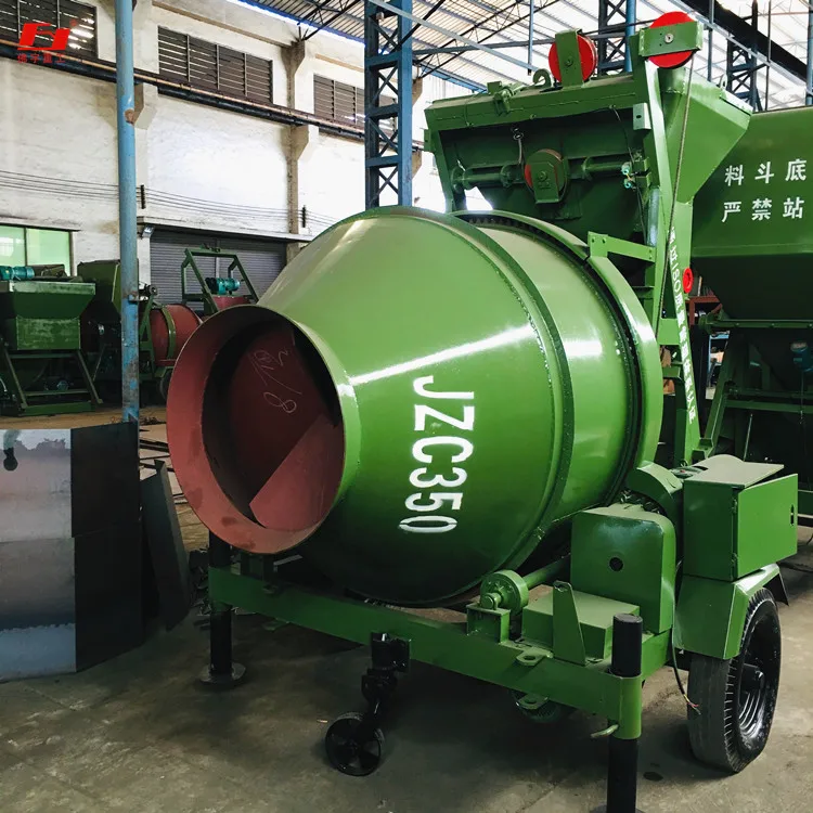 JZC350l cement mixer small building mixing concrete equipment electric motor for concrete mixer