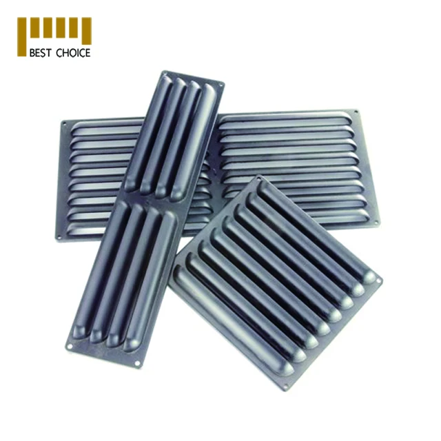 Aluminum louvered sheet metal panels with various dimensions