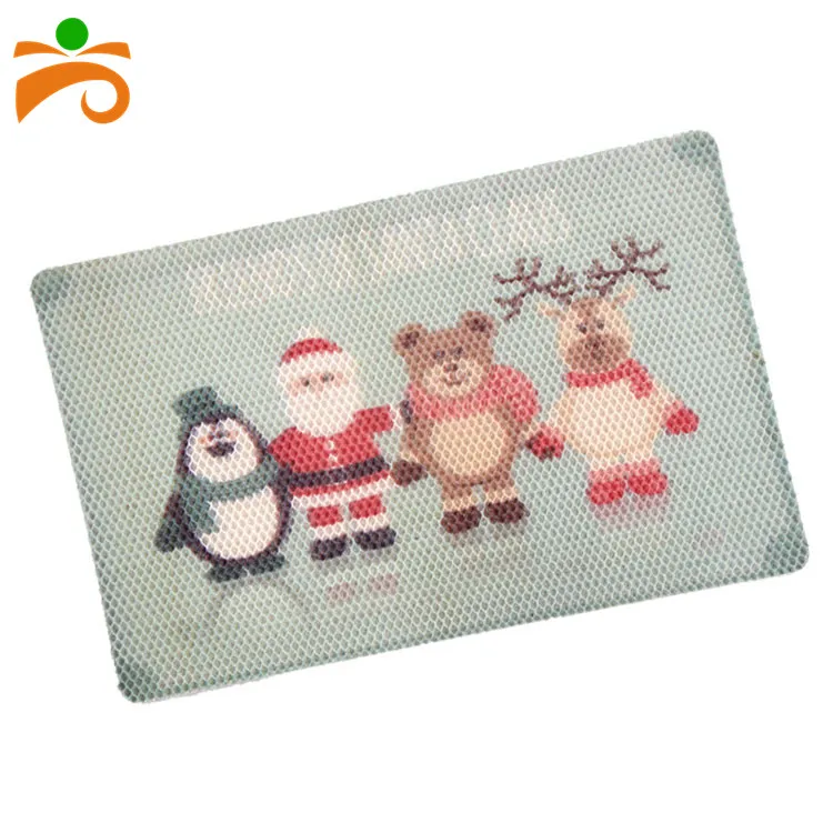 Пользовательские Дизайн 100% переработанных ПВХ сетки дизайн противоскользящие кухонные