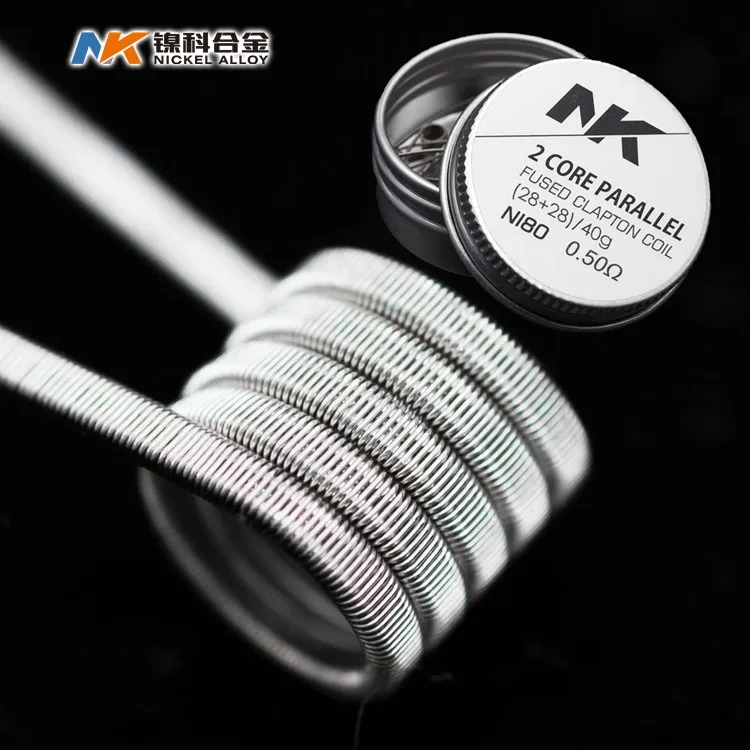 NK Wholesale staggered fused clapton coil vape tool kit clapton coil wire for RTA