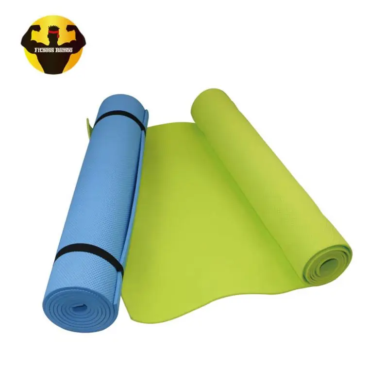 RAMBO Customize Logo Mat Ecofriendly Eva Durable Yoga Flex Fitness Equipment