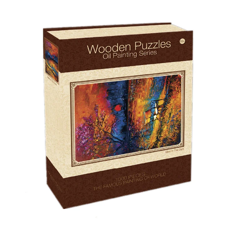 2017 Wholesale Brain Teaser Wooden Jigsaw Puzzles from China