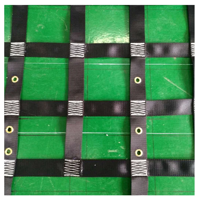 High quality durable webbing climbing cargo net with eyelets