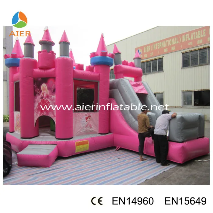 inflatable castle / bounce castle with slide / inflatable bouncy slide
