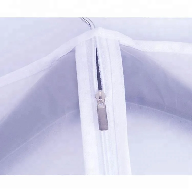 Воздухопроницаемый Прозрачный чехол для одежды на молнии оптом