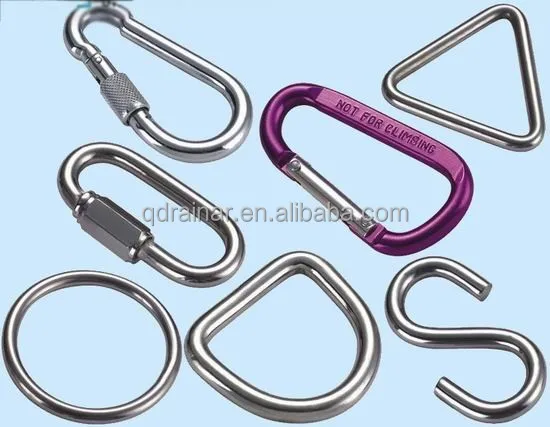 stainless delta ring and sling links quick link for connected with wire rope