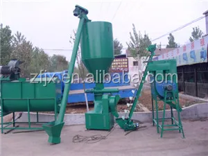 Industrial animal food making machine small poultry feed mill grain crusher mixer