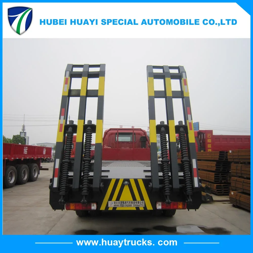 2021 hot sale good quality Dongfeng 6 tons flatbed transport truck for delivery excavator or other mechanism