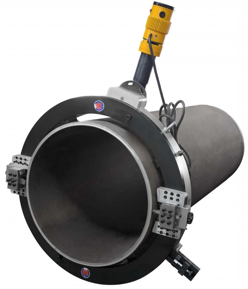 Out-mounted Split Frame Pipe Cold Cutting And Beveling Cutting Machine