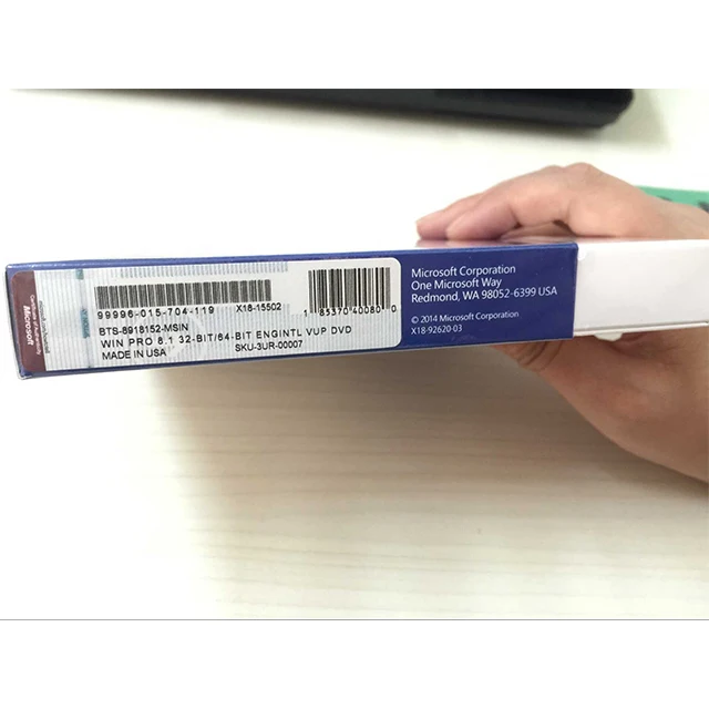  OEM Win Pro 8 1 64-разрядный английский 1PK DSP 3 OEI только DVD ОС программного обеспечения