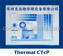 ctp thermal positive plate for Kodak or Screen platesetter
