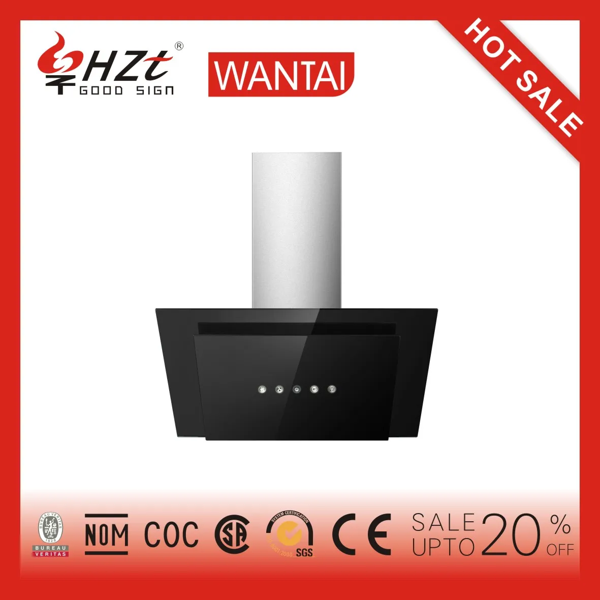popular Kitchen Range Hood With touch