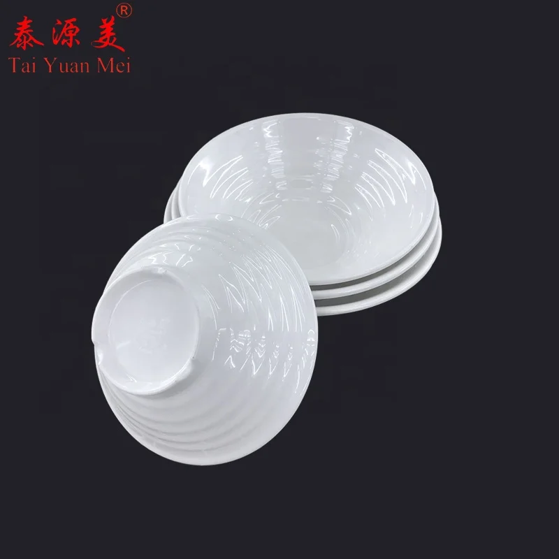 
 Оптовая продажа, 100% меламиновая миска для лапши, дешевые пластиковые миски для рамен на заказ  