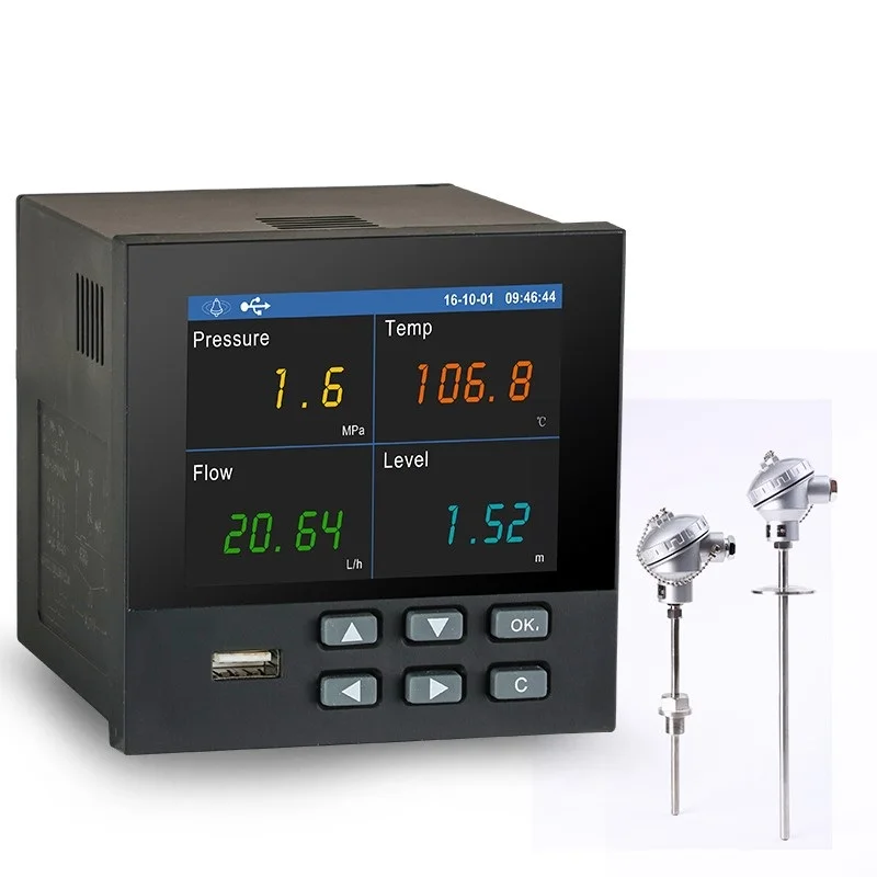 16 channel thermocouple data logger