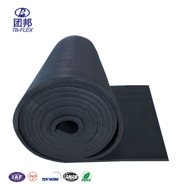 Building Material Rubber Foam Insulation For Sale Fireproof Board