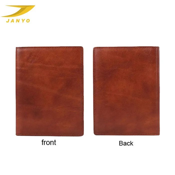 Popular High-grade Travel Genuine Leather Passport Wallet