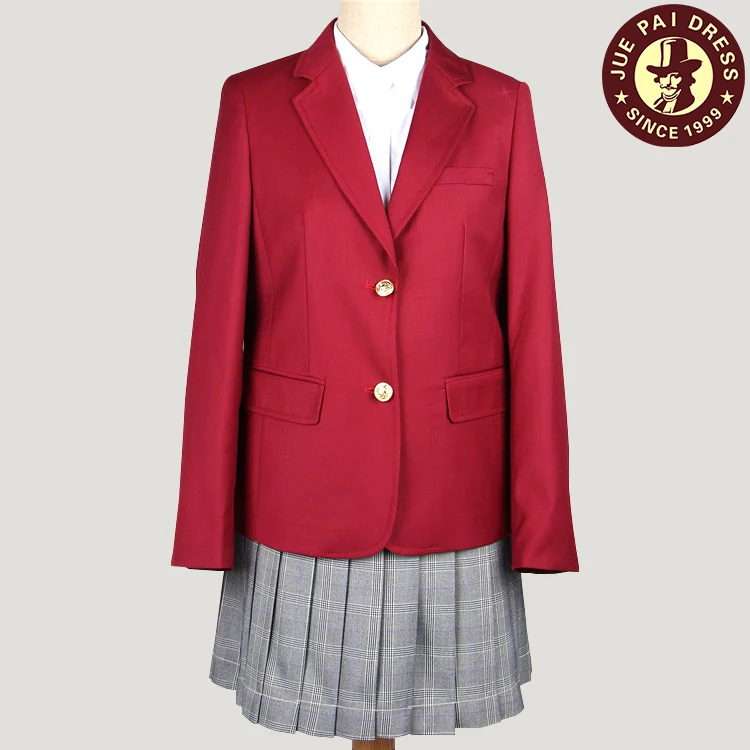 High School girls school uniform blazer style