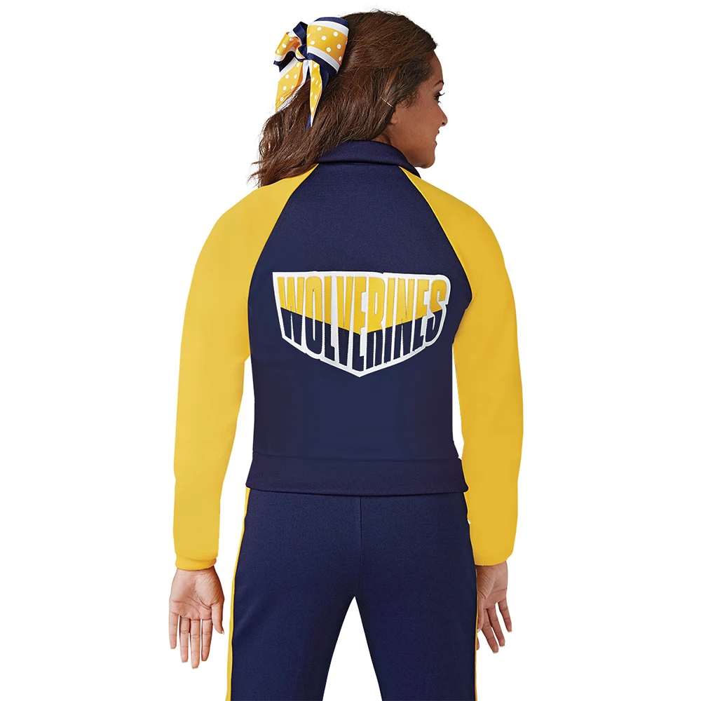 High Quality Custom Design Sport Jacket Sublimation Printing Cheer Warm-up Wear Cheerleading Warm up Pants