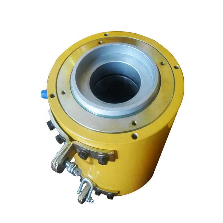 Prestressed Double Acting Electric Hydraulic Cylinder Piston Hollow STRESSING Jack 200Ton