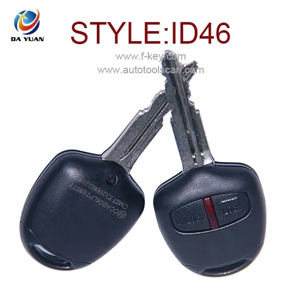 Оригинал keyless go AK011014 для Mitsubishi Lancer Outlander 2 кнопка дистанционного ключа 433 МГЦ