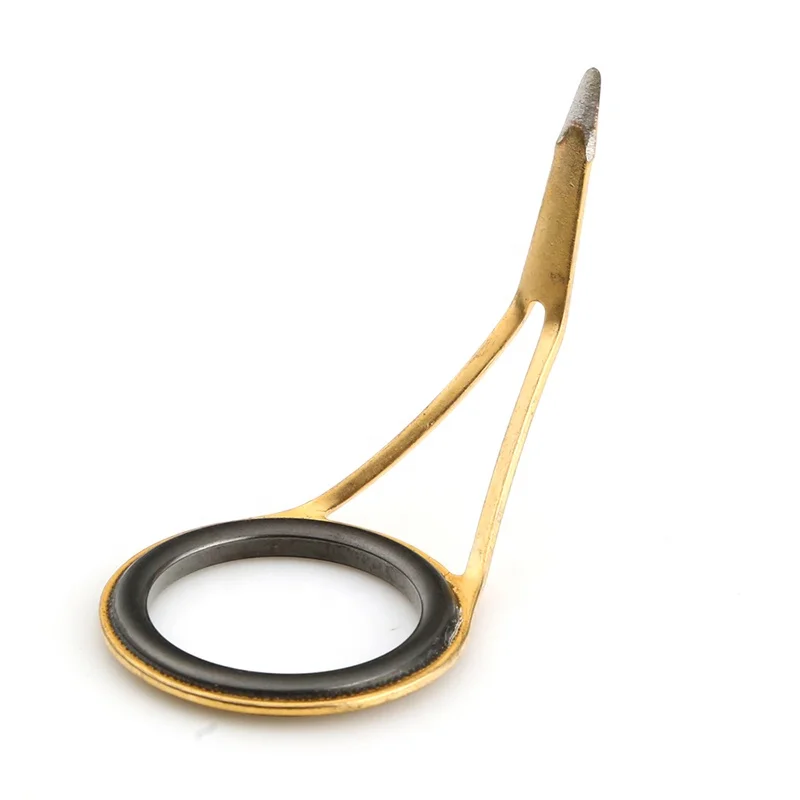 ToMyo Gold Stainless Steel Spinning Fishing Rod Guide Set Kit DIY Fishing Rod Accessory