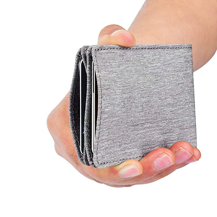 RFID Minimalist Slim Front Pocket Card  luxury men wallets short men purse wallet leather pouch credit card slide wallet