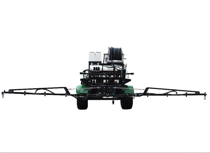 Professional hydraulic ride on boom sprayer for golf