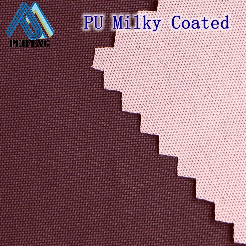 NOFH1517 210D 100% nylon oxford fabric PU coated waterproof canvas