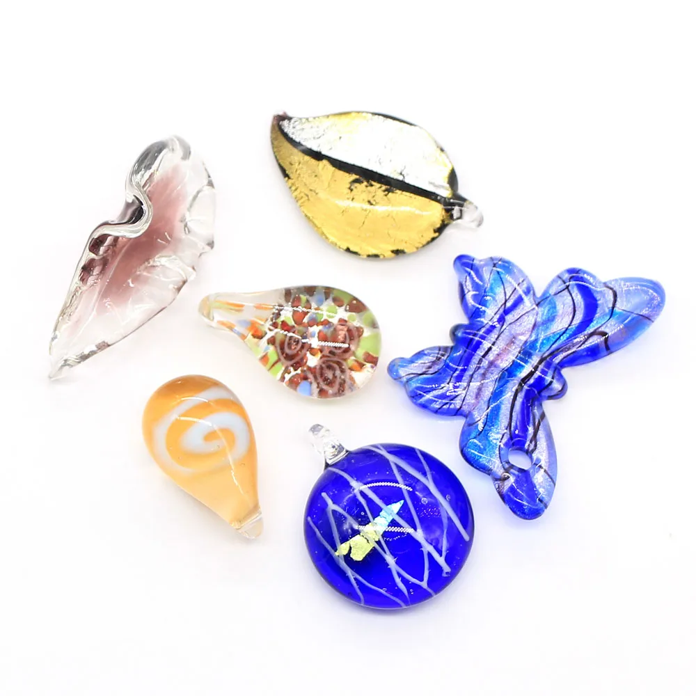 Кулон из муранского стекла оптом