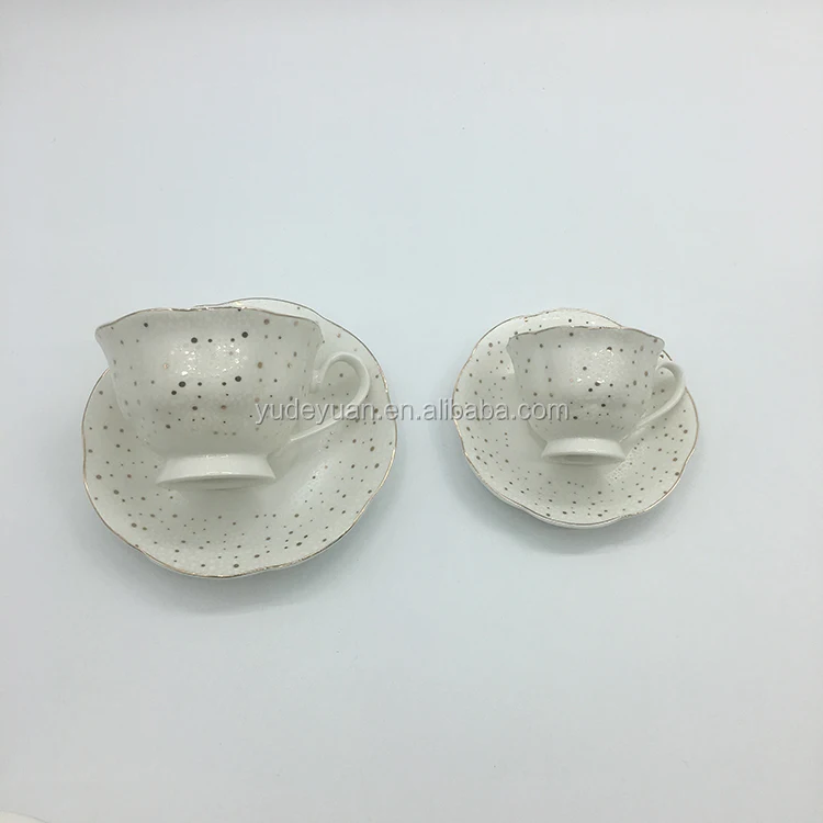 custom 16pcs 18pcs 24pcs china dinner set gold rim wholesale egyptian tea set