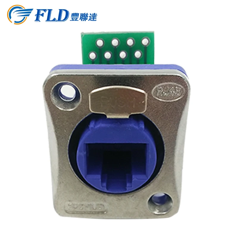 IP67 Outdoor Ethernet Jack Waterproof Ethercon rj45 Connector